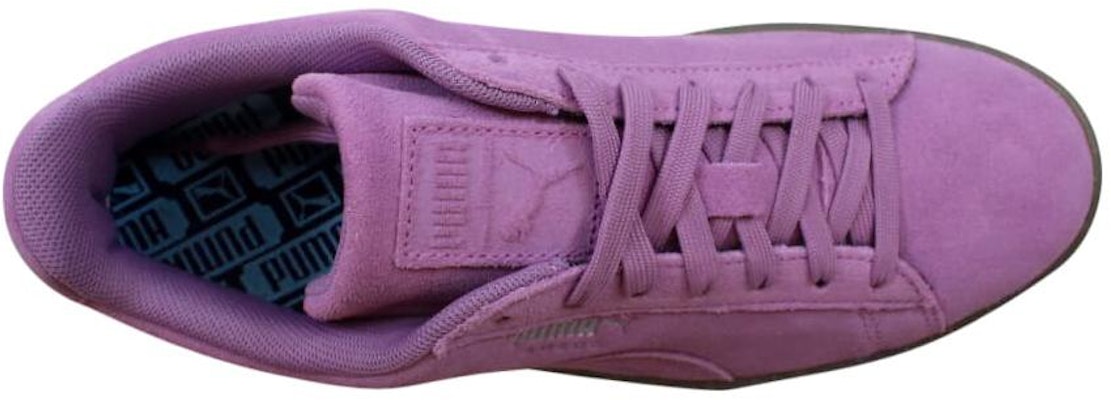 PUMA Suede 休閒百搭 防滑耐磨 低筒 板鞋 男女同款 紫色 Shop PUMA Suede 休閒百搭 防滑耐磨 低筒 板鞋 男女同款 紫色