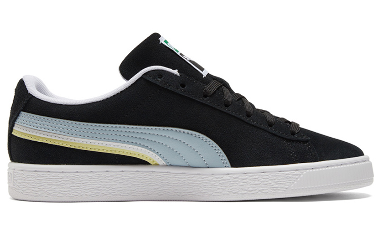 Order プーマ スウェード トリプレックス 黒/青 (Puma Suede トリプレックス 黒/青) 381175-05