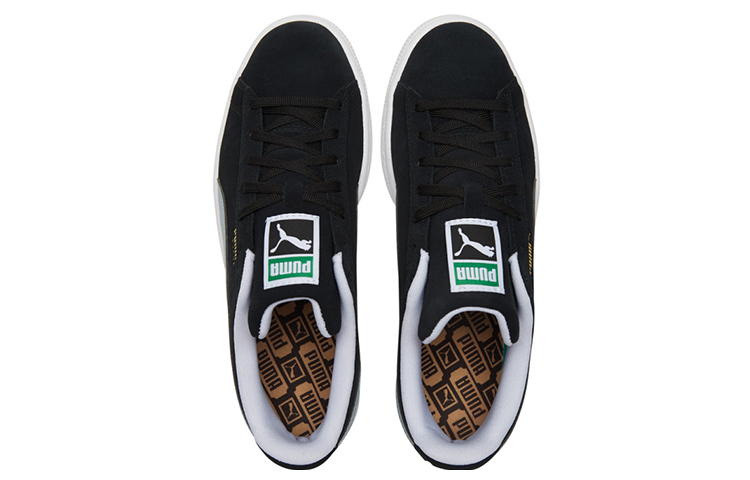 Lookbook プーマ スウェード トリプレックス 黒/青 (Puma Suede トリプレックス 黒/青) 381175-05