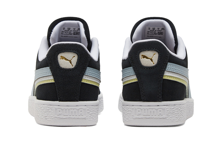 Shop プーマ スウェード トリプレックス 黒/青 (Puma Suede トリプレックス 黒/青) 381175-05