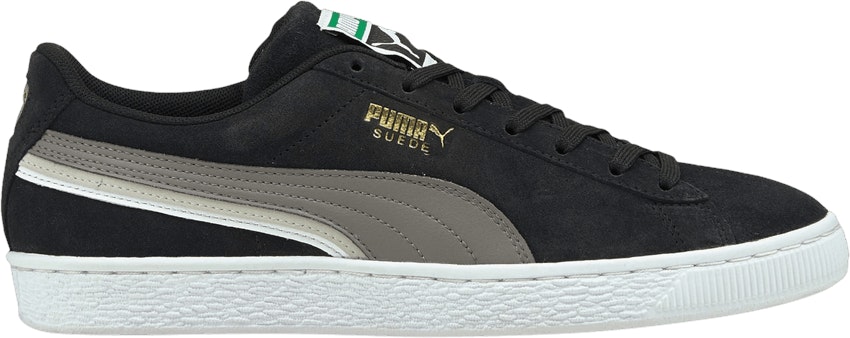 Puma suede 2025 black grey