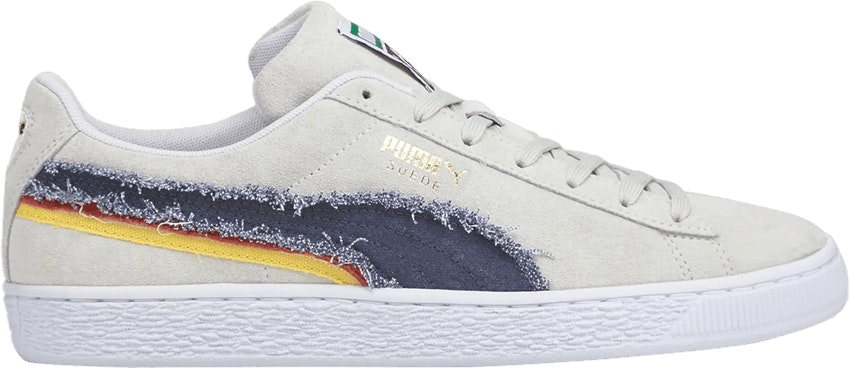 Puma suede sales triple white
