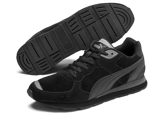 Puma Vista Suede Sneakers Black 370168-01 Lookbook Puma Vista Suede Sneakers Black 370168-01