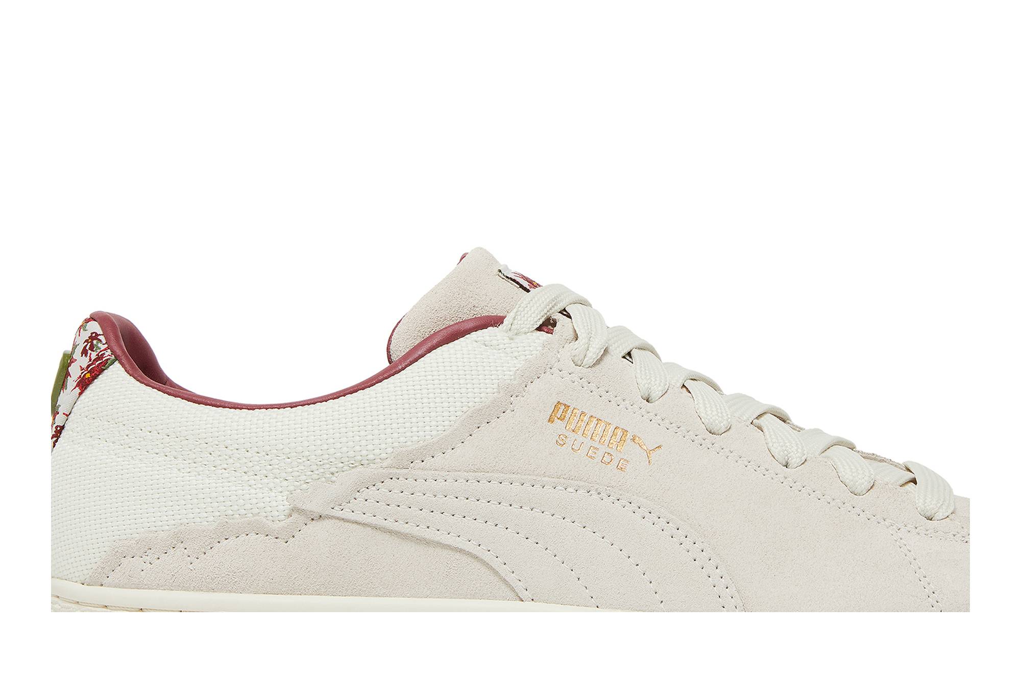 Order プーマ スウェード チル "マシュマロ チームゴールド" 383737-01