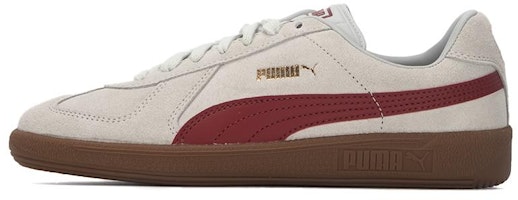 Puma Army Trainer Suede 'White Gray Red' 388156-02 Puma Army Trainer Suede 'White Gray Red' 388156-02