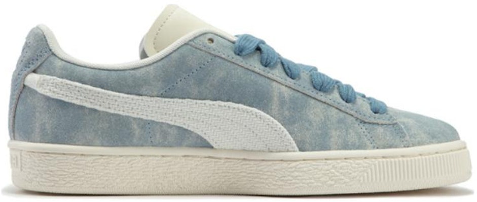 Puma Suede Nostalgia Bola Keranjang 'Biru Beige' 400807-02 Order Puma Suede Nostalgia Bola Keranjang 'Biru Beige' 400807-02