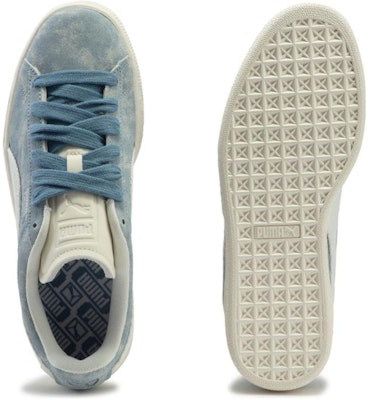 Puma Suede Nostalgia Bola Keranjang 'Biru Beige' 400807-02 Shop Puma Suede Nostalgia Bola Keranjang 'Biru Beige' 400807-02