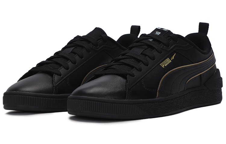 Lookbook Puma Suede Bloc ''Liquid Metal - Nero Oro Team'' 381190-02