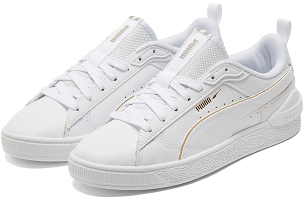 Puma Suede Bloc 'Liquid Metal - White Team Gold' 381190-01 Lookbook Puma Suede Bloc 'Liquid Metal - White Team Gold' 381190-01