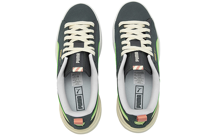 Shop Puma Suede Bloc ''Mix - Dunkelschiefer Schmetterling'' 384241-02