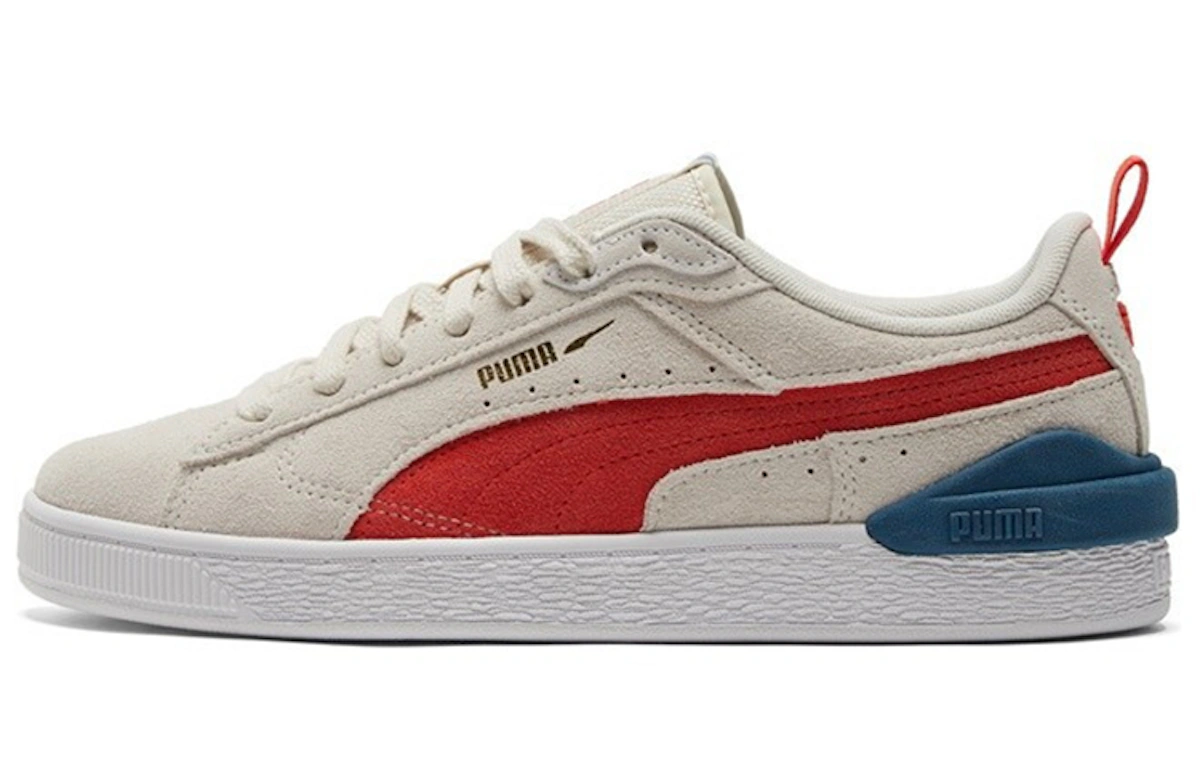 Puma Suede Bloc 'Pristine Cherry Tomato'