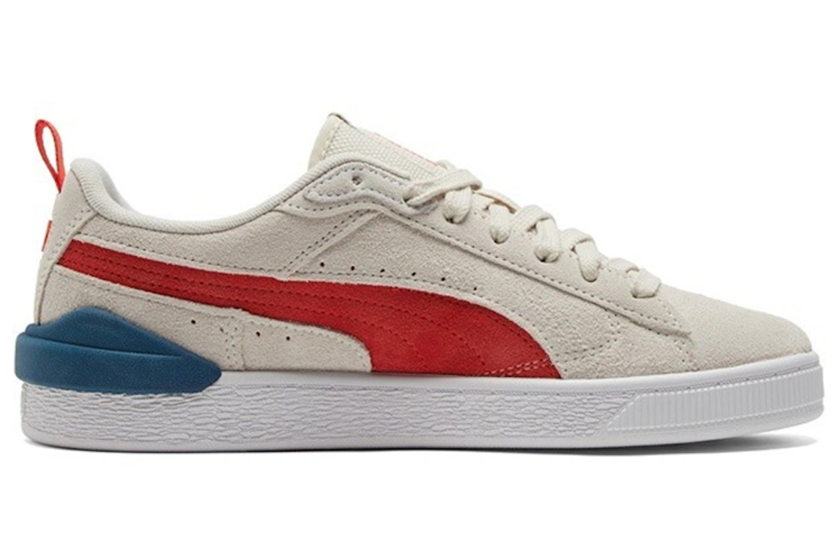 Puma Suede Bloc 'Pristine Cherry Tomato'
