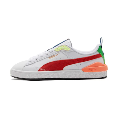 Puma Suede Bloc 'White Cherry Tomato'