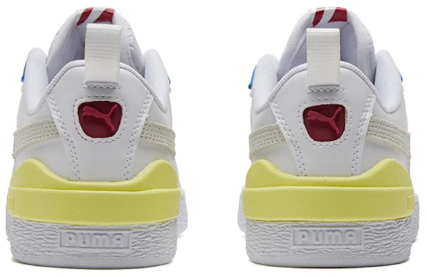 Puma Suede Bloc ''Wit Geel Peer'' 380705-01 Shop Puma Suede Bloc ''Wit Geel Peer'' 380705-01