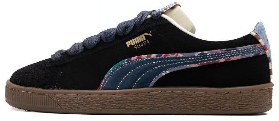 Puma Suede Bz Emb 'Hitam Navy Marzipan Biru Muda' 399021-01 Buy Puma Suede Bz Emb 'Hitam Navy Marzipan Biru Muda' 399021-01