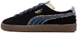 Puma Suede Bz Emb 'Hitam Navy Marzipan Biru Muda' 399021-01
