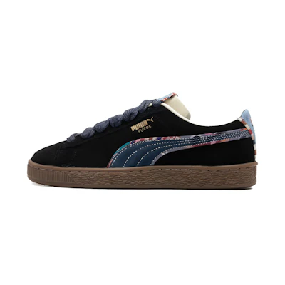 Puma Suede Bz Emb 'Black Navy Marzipan Light Blue'
