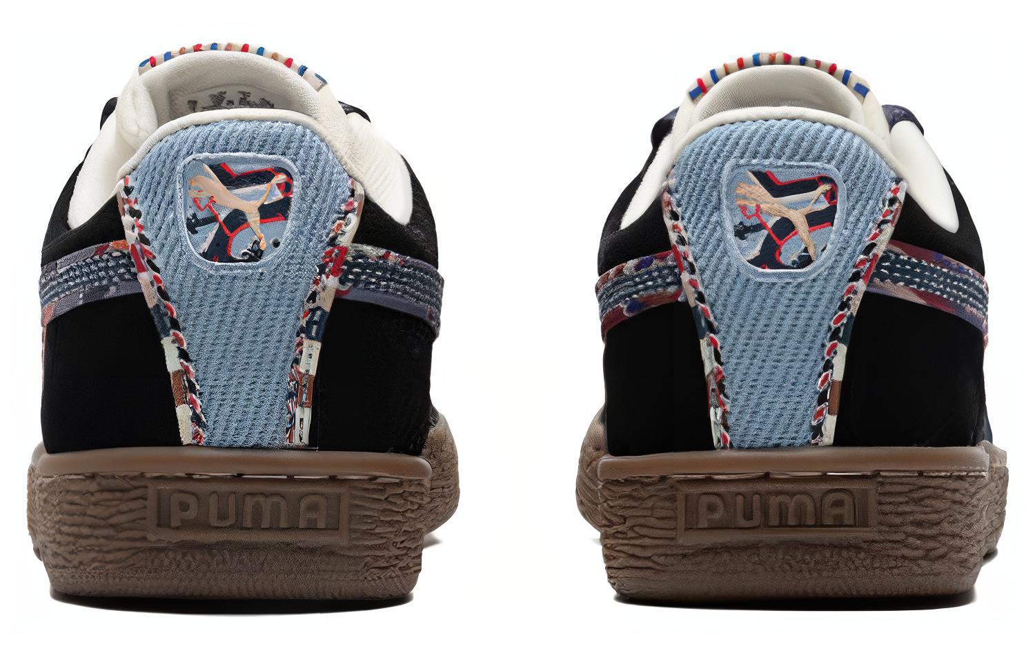 Purchase 푸마 스웨이드 BZ Emb '블랙 네이비 마지팬 라이트 블루' 399021-01