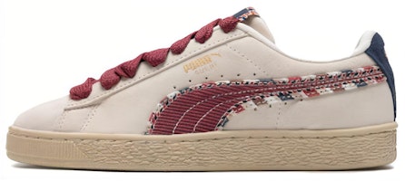 Puma Suede Bz Fringe 'white red navy' 398673-01 Puma Suede Bz Fringe 'white red navy' 398673-01