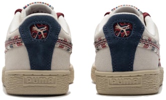 PUMA 百搭舒適簡約 防滑通風 低筒 帆布鞋 男女同款 米白紅 Shop PUMA 百搭舒適簡約 防滑通風 低筒 帆布鞋 男女同款 米白紅