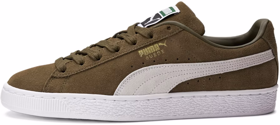 Puma Suede Classic 21 'Dark Olive White' 374915-17 Buy Puma Suede Classic 21 'Dark Olive White' 374915-17