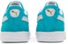 Puma Suede Classic 21 'Deep Aqua White' Dalam Warna Biru Aqua dan Putih. 374915-54
