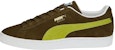 Puma Suede Classic 21 'Deep Olive Tart Apple' Lelaki Kasual Sneakers 374915-58