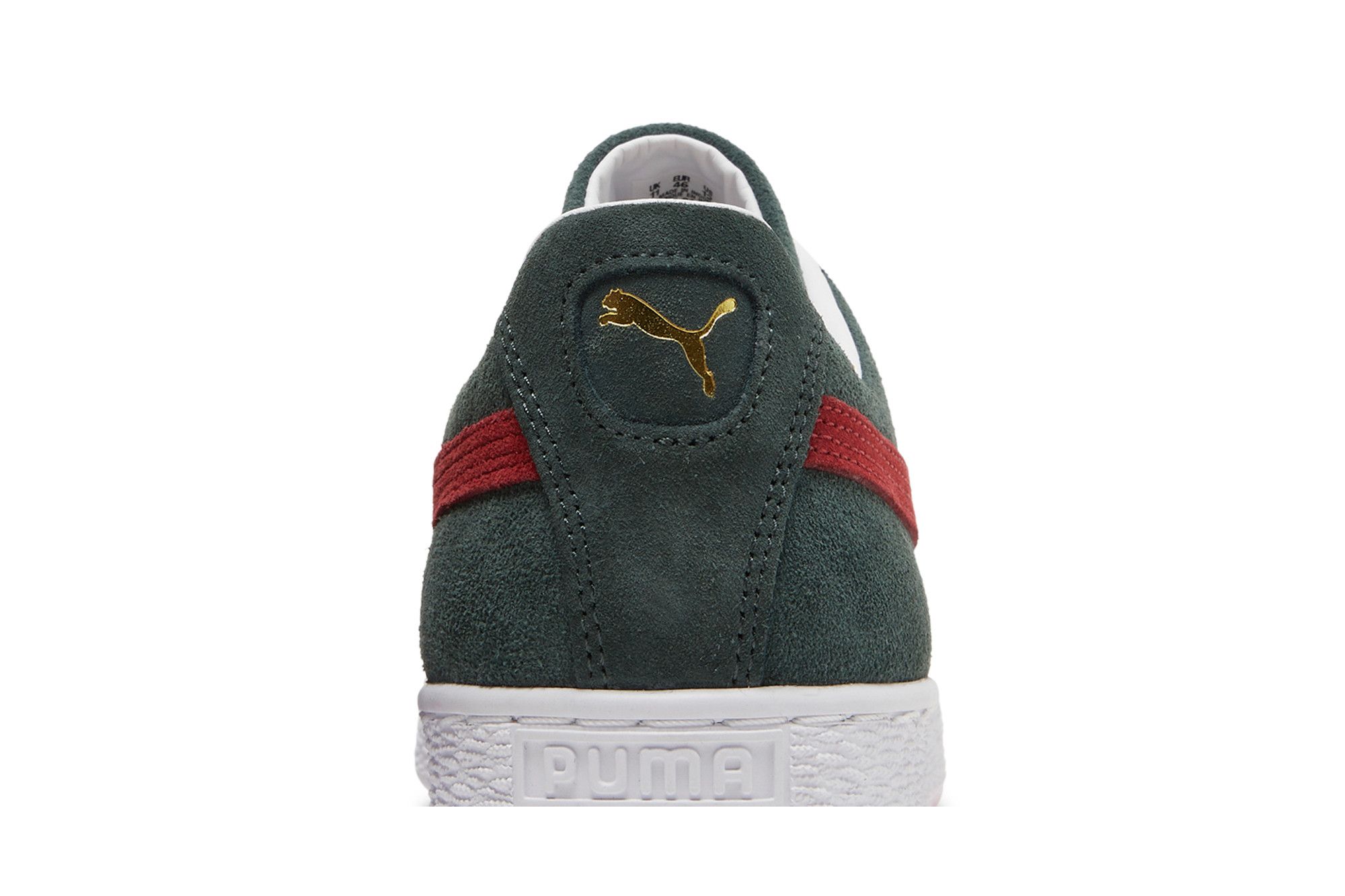 Sizing 彪馬麂皮經典21 "綠灰色強烈紅" 374915-31