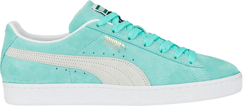 Puma suede 2025 mint green