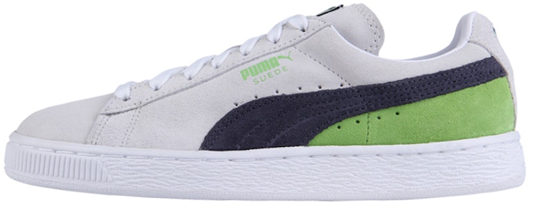 Puma Suede Classic+ 白黑綠 低筒板鞋 Buy Puma Suede Classic+ 白黑綠 低筒板鞋