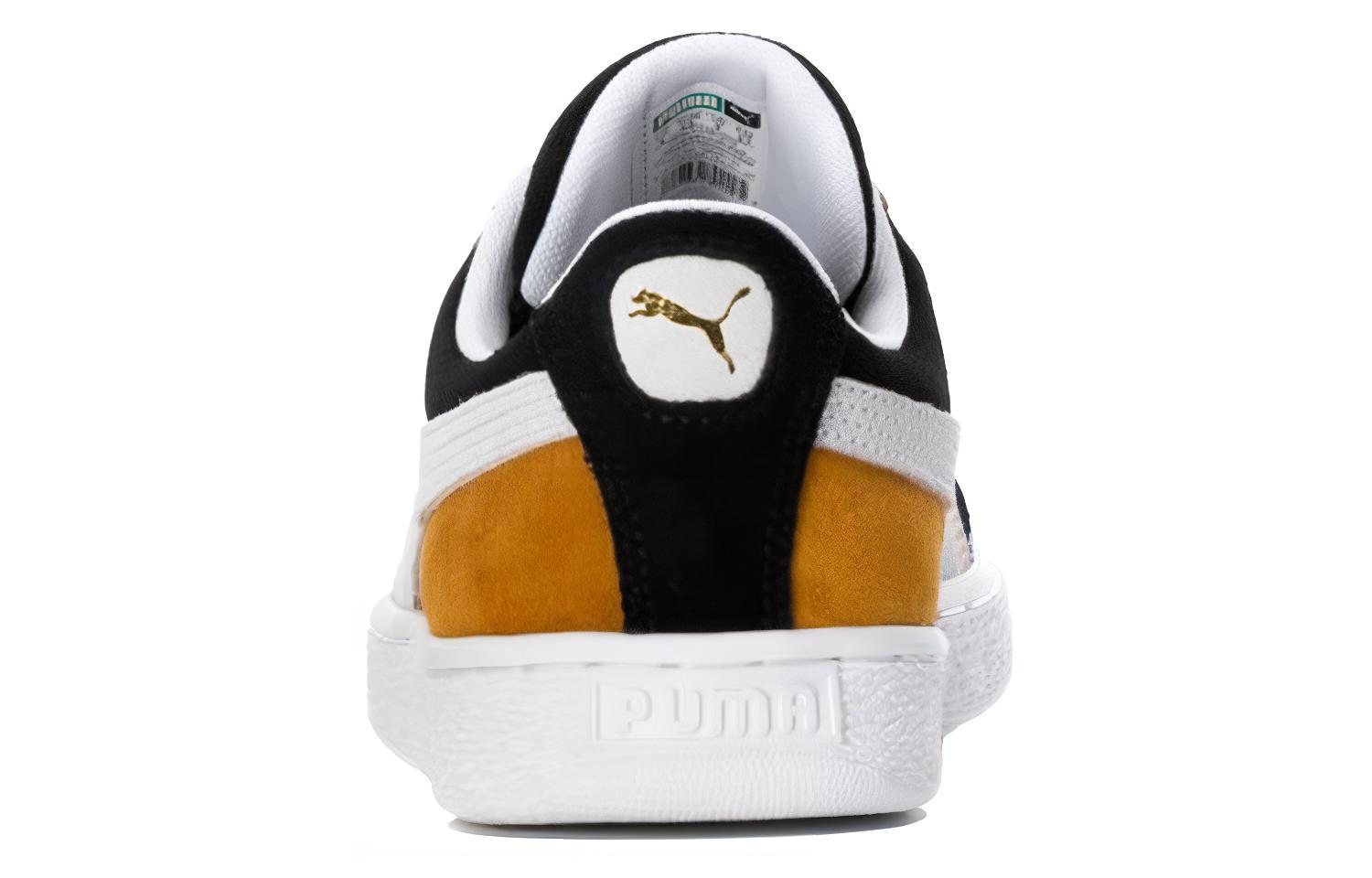 Shop Puma Suede Classic 'Black Buckthorn Brown' 365347-64