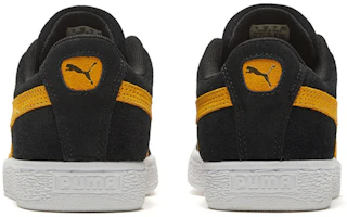Shop PUMA Suede Classic 運動 防滑透氣 低幫 板鞋 男女同款 黑金
