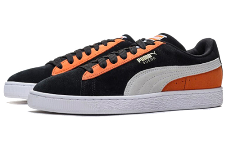 Lookbook Puma Suede Classic ''Schwarz/Orange'' 365347-78