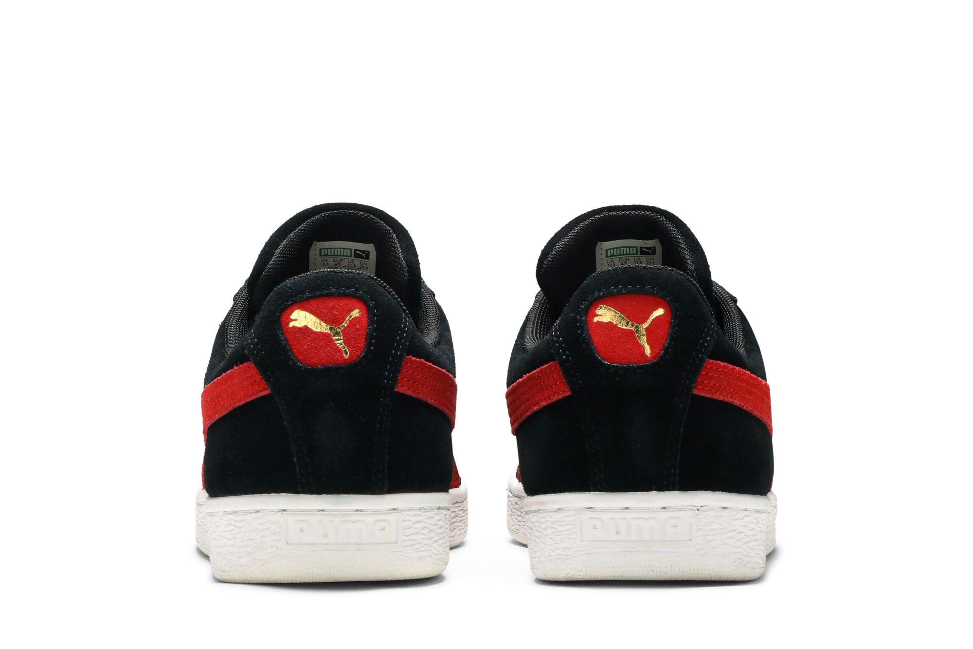 Details for Puma Suede Klasik 'Hitam Pita Merah' 365347-49