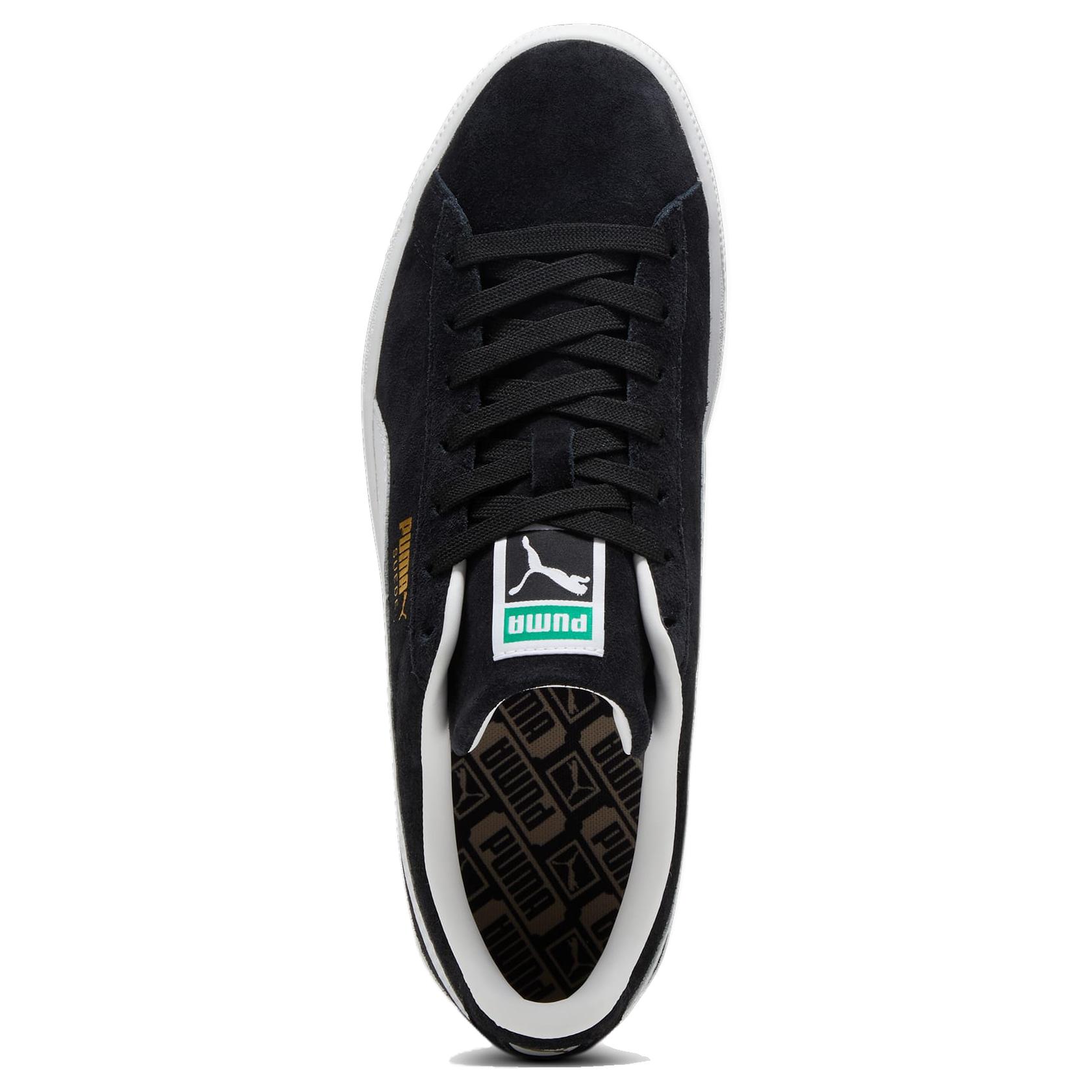 Purchase プーマ スウェード クラシック 黒白 (Puma Suede Classic 黒白) 399781-01