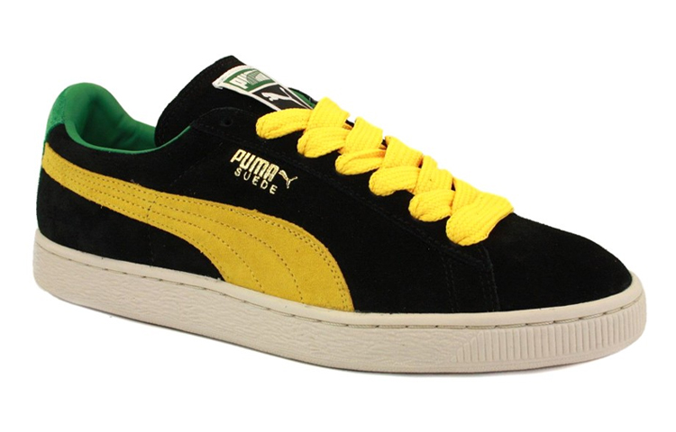 Puma Suede Classic 'Black Yellow' 圖 3