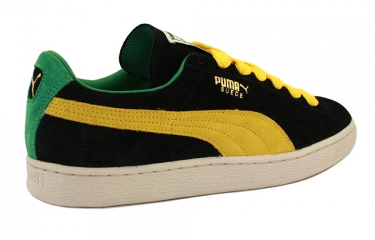 Puma Suede Classic 'Black Yellow' 圖 4