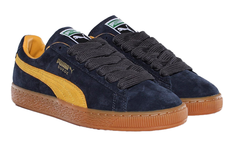 Order 彪马经典绒面蓝黄配色 352634-15