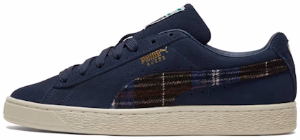Puma Unisex Suede Classic Flannel Sneakers Blue 384605-02 Puma Unisex Suede Classic Flannel Sneakers Blue 384605-02