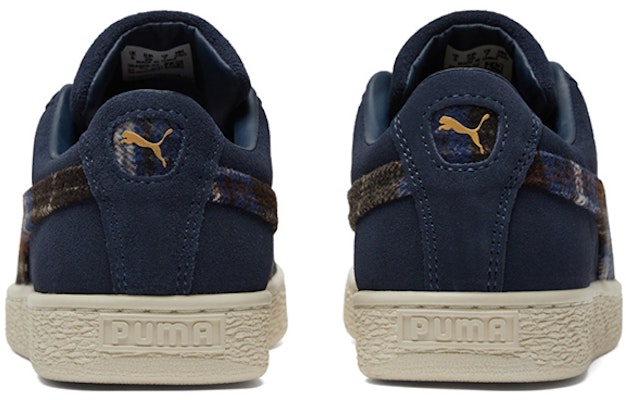 Puma Unisex Suede Classic Flannel Sneakers Blue 384605-02 Purchase Puma Unisex Suede Classic Flannel Sneakers Blue 384605-02