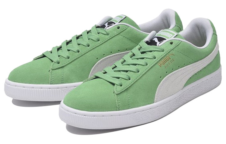 Lookbook 푸마 스웨이드 클래식 로우탑 (그린) 365347-68