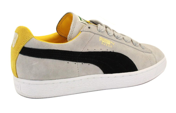 Lookbook Puma Suede Klasik 'Abu Hitam Kuning' 352634-54