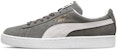 Puma Suede Classic Low Top Kasut Luncur Kelabu/Putih 365347-05