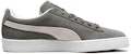 Puma Suede Classic Low Top Kasut Luncur Kelabu/Putih 365347-05