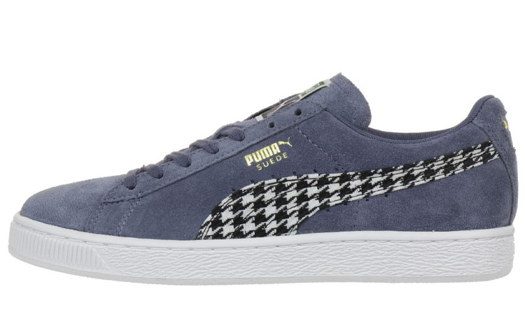 Buy 푸마 스웨이드 클래식 '하운드투스 그레이 블루' 359609-01