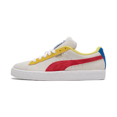 Puma Suede Classic 'White Gray Red'
