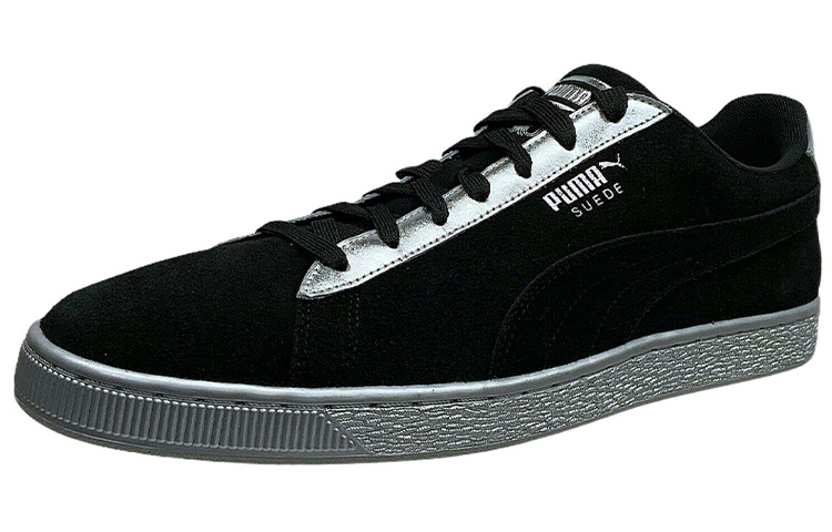 Lookbook プーマ スウェード クラシック "メタリックブラックシルバー" 367397-03