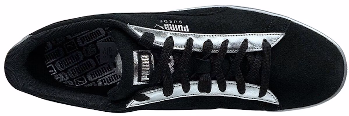 Puma Suede Classic 'Metallic Black Silver' 367397-03 Shop Puma Suede Classic 'Metallic Black Silver' 367397-03