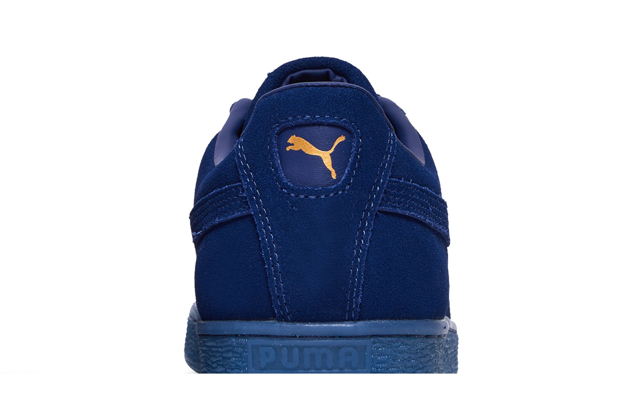 Sizing Puma Suede Classic 'Mono Gold - Elektro Blue' 381468-02