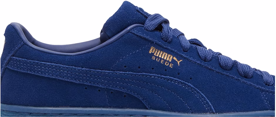(Grade School) Puma Suede Classic 'Mono Gold - Elektro Blue' 381470-02 Order (Grade School) Puma Suede Classic 'Mono Gold - Elektro Blue' 381470-02